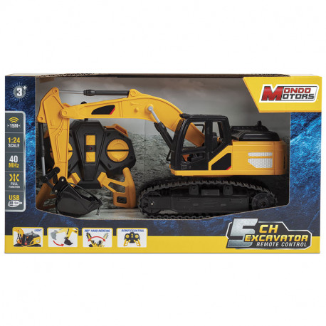 RC 1:24 CONSTRUCTION EXCAVATOR 2,4 GHZ