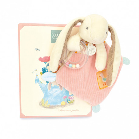 DOUDOU SONAJERO DE PELUCHE CONEJO CIBOULETTE