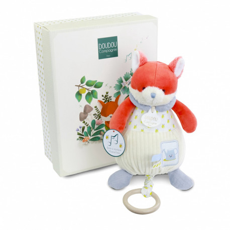 DOUDOU PELUCHE MUSICAL ZORRO ROMARIN