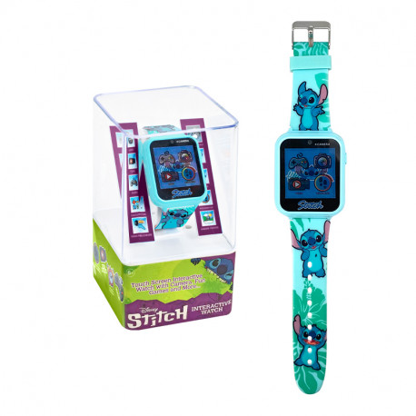 RELOJ INTERACTIVO STITCH 