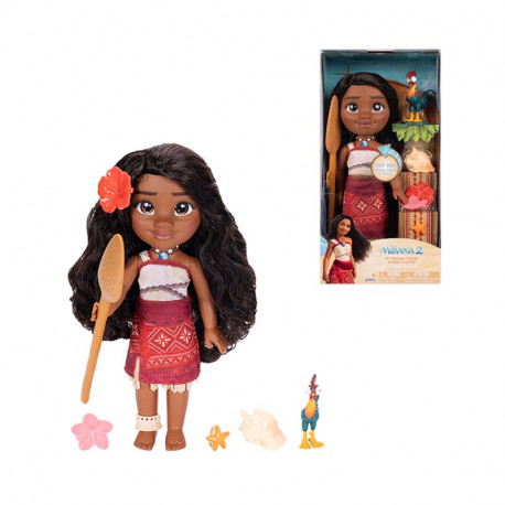 MUÑECA PRINCESA VAIANA MUSICAL DE 38 CM  