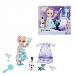 MUÑECA PRINCESA ELSA 15CM SET DE REGALO