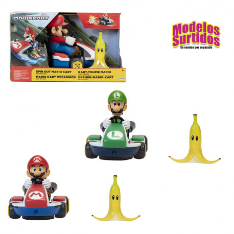 SUPER MARIO SURTIDO DE KARTS MEGAGIROS
