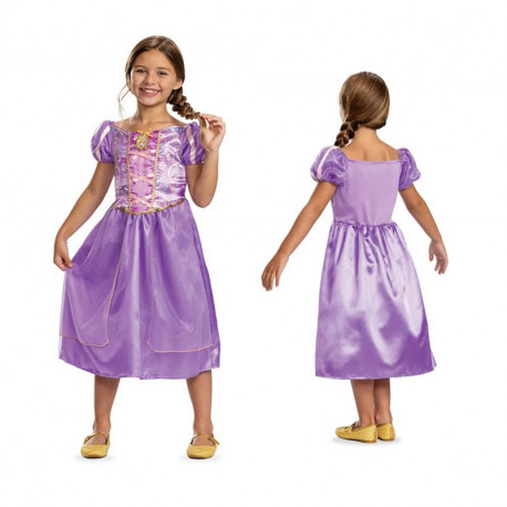 DISFRAZ INF DISNEY RAPUNZEL CLASICO T.5-6 AÑOS