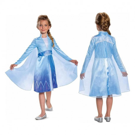DISFRAZ INF FROZEN ELSA DE VIAJE CLASICO T.5-6 AÑOS