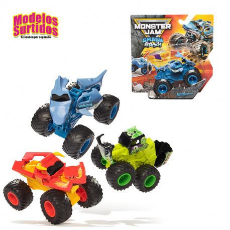 MONSTER JAM SURTIDO 1:64 SMASH AND BASH
