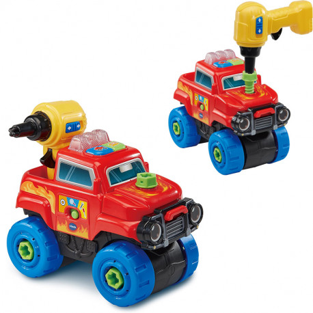 VEHICULO MONSTER TRUCK REPARA Y CONSTRUYE