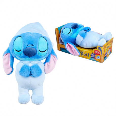 PELUCHE STITCH HORA DE DORMIR CON SONIDO 31 CM