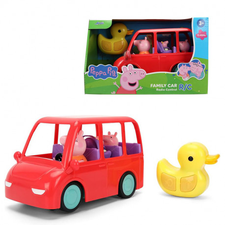RC PEPPA PIG COCHE FAMILIAR 17 CM