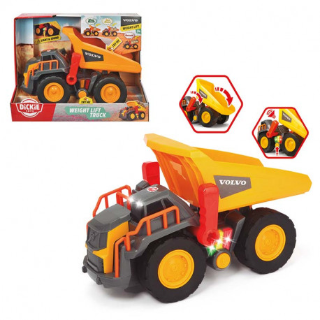 CAMION DE CARGA VOLVO CON FUNCIONES 30 CM