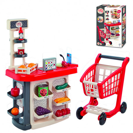 SUPERMERCADO CON CARRITO 100%CHEF