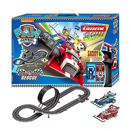 CIRCUITO CARRERA GO!!! PAW PATROL READY RACE & RESCUE (Chase+Marshall) 4,3M