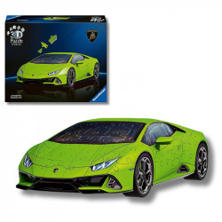 PUZZLE 3D LAMBORGHINI HURACAN EVO VERDE