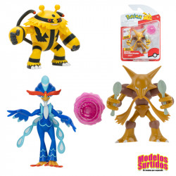 POKEMON FIGURA COMBATE CON MECANISMO SURTIDO