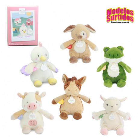 DOUDOU PELUCHE DE LA GRANJA CON CAJA