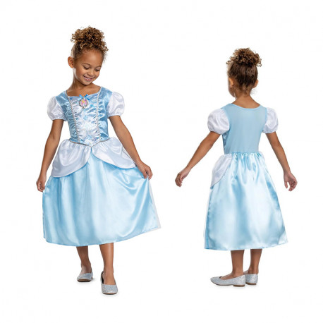 DISFRAZ INF DISNEY CENICIENTA CLASICO T.5-6 AÑOS