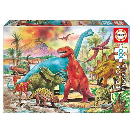 PUZZLE 100P DINOSAURIOS