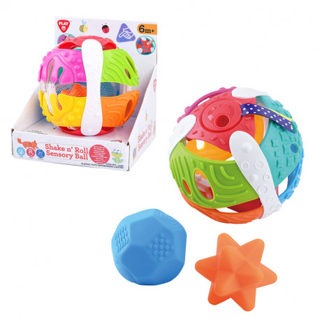 PELOTA SENSORIAL SACUDE Y RUEDA