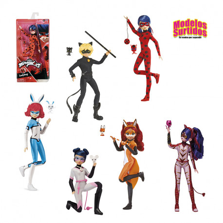 LADYBUG HEROEZ MUÑECAS FASHION SURTIDAS