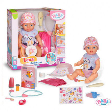 BABY BORN LENA CUIDADITOS 36CM