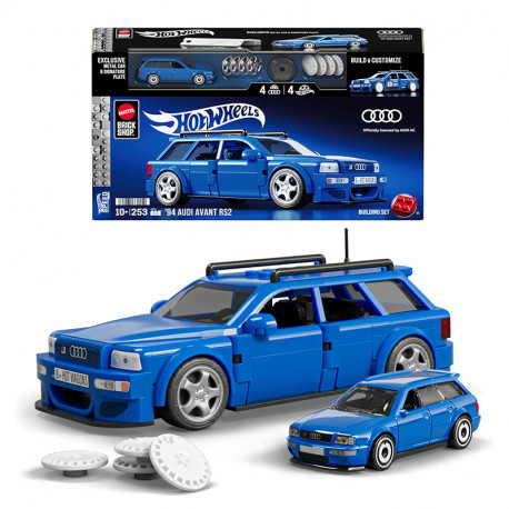 MEGA HOTWHEELS CONSTRUCCION SPEED AUDI RS2