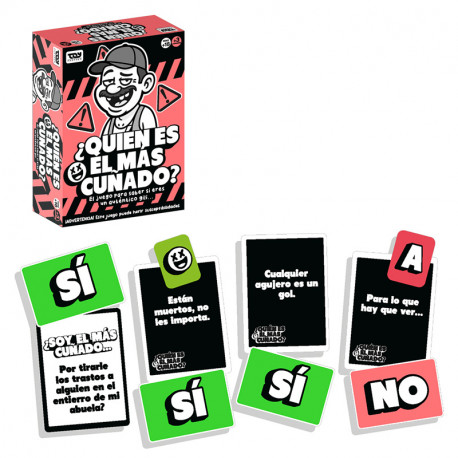 QUIEN ES EL MAS CUÑADO JUEGO DE MESA 