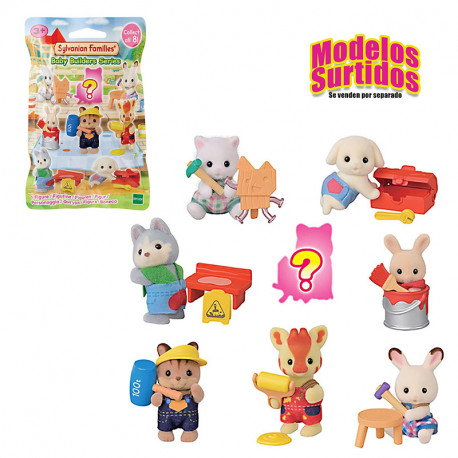 SYLVANIAN BOLSAS SORPRESA EDICION BEBES CONSTRUCTORES