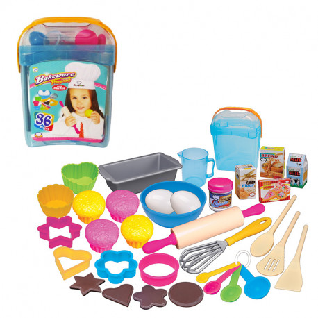 CUBO CON JUEGO PARA HACER CUPCAKES (36 PCS) 