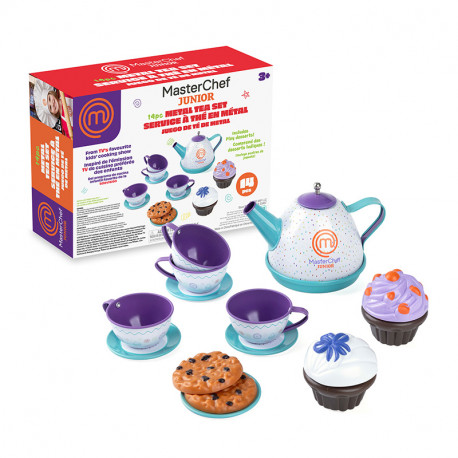 MASTERCHEF JR SET DE CAFE CON 14 ACCESORIOS