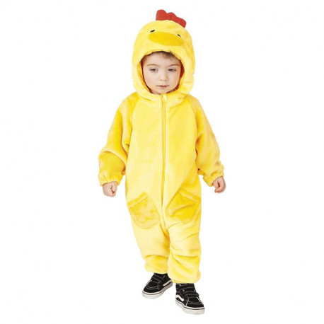 DISFRAZ POLLITO CON SONIDO INF 3-4 AÑOS