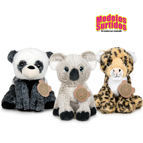 PELUCHE NATURE ENDANGERED ANIMALS 27CM