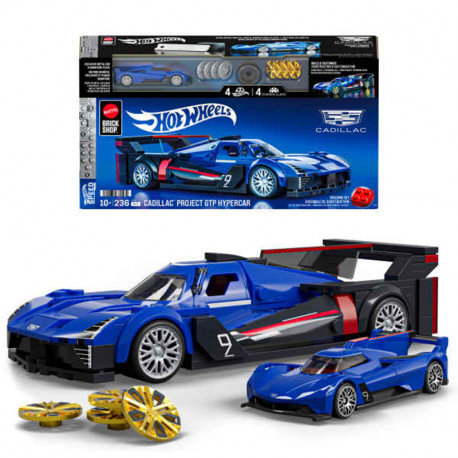 MEGA HOTWHEELS CONSTRUCCION SPEED CADILLAC PROJECT GTP