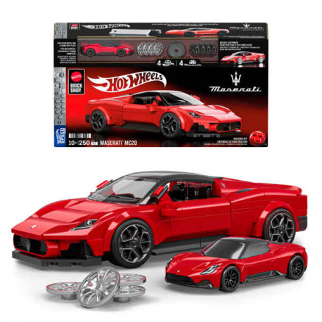 MEGA HOTWHEELS CONSTRUCCION SPEED MASERATI MC20