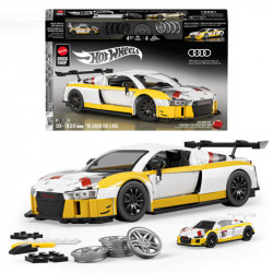 MEGA HOTWHEELS CONSTRUCCION ELITE AUDI R8 LMS