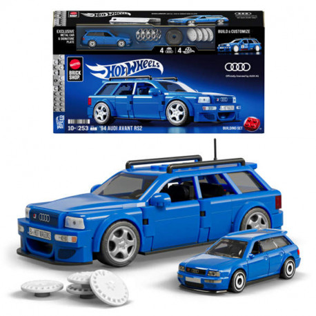 MEGA HOTWHEELS CONSTRUCCION SPEED AUDI RS2