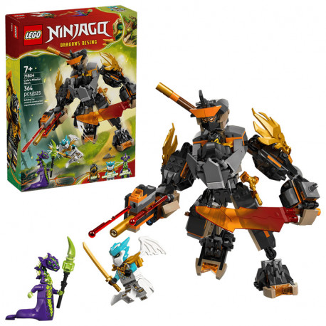 NINJAGO MECA DE MISION DE COLE Y ZANE DRAGON