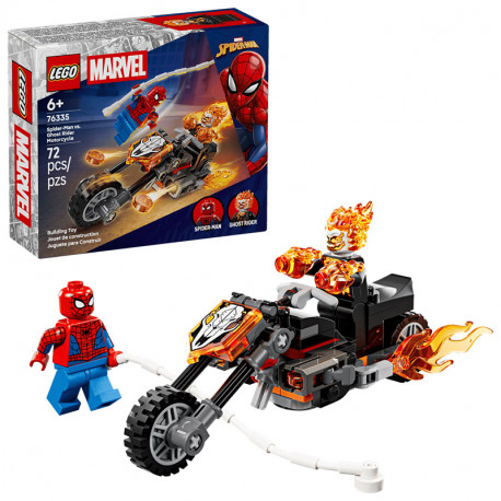 MARVEL SPIDER MAN VS. MOTO DEL MOTORISTA FANTASMA