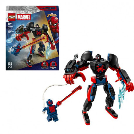 MARVEL ARMADURA ROBOTICA DE MILES MORALES VS. SPIDER MAN 2099