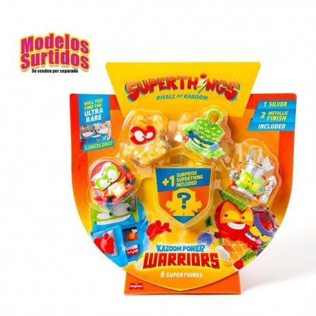SUPERTHINGS KAZOOM POWER WARRIORS PACK 5