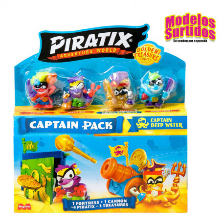 PIRATIX GOLDEN TREASURE- CAPTAIN PACK ASS