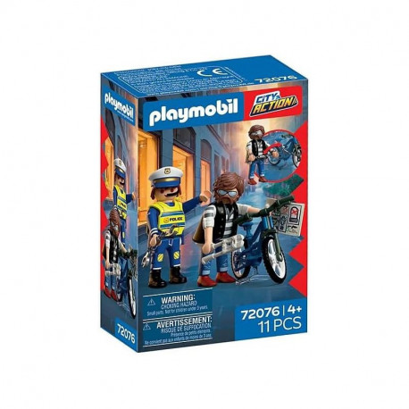 POLICIA ROBO DE BICICLETA