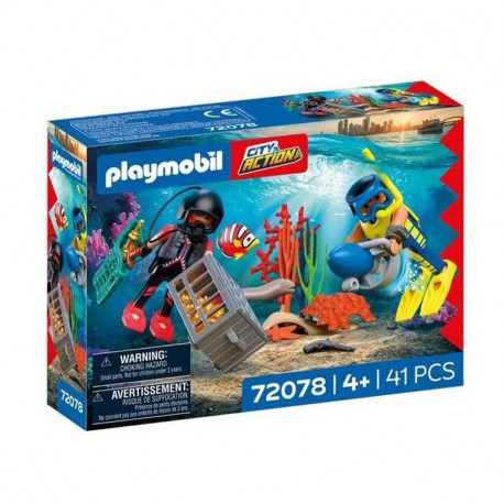 POLICIA POLICIA BUZO CON TESORO