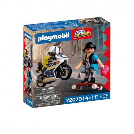 POLICIA PERSECUCION EN MOTO