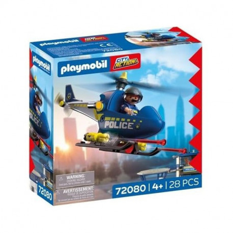 POLICIA HELICOPTERO DE POLICIA CON RADAR