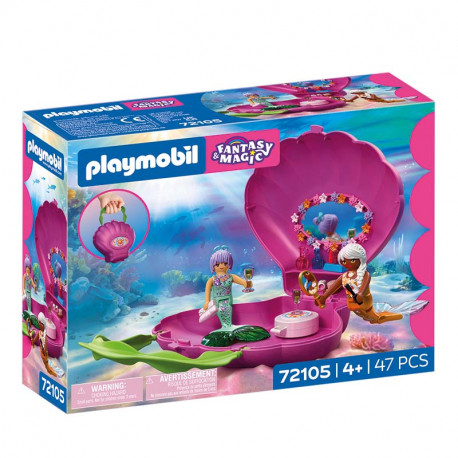 SIRENAS BOLSO DE CONCHA CON SIRENA