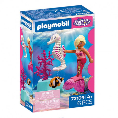 SIRENAS SIRENA CON CABALLITO DE MAR