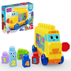 MEGA BLOKS AUTOBUS CONSTRUYE Y CUENTA