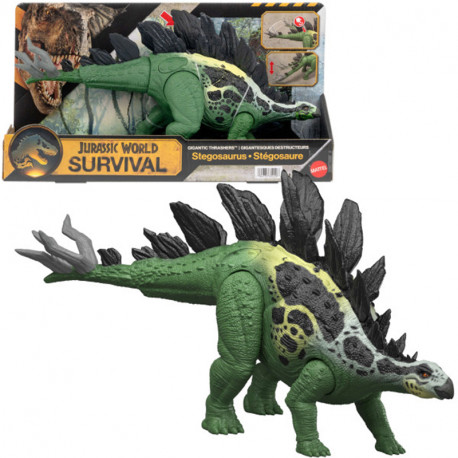DINOSAURIO JURASSIC WORLD GIGANTIC TRACKERS STEGOSAURUS
