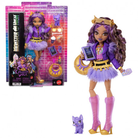 MONSTER HIGH MUÑECA CLAWDEEN WOLF