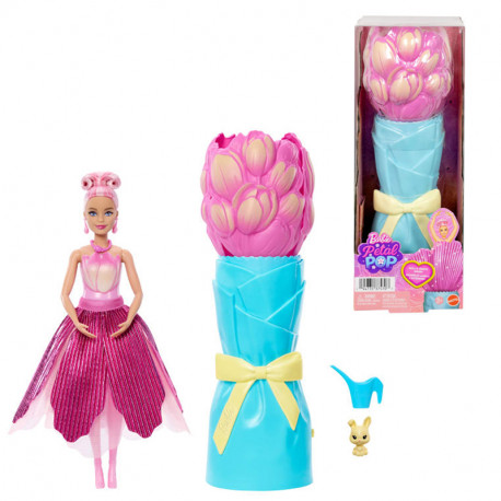 BARBIE PETAL POP TULIPAN ROSA